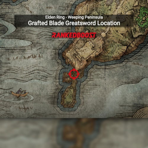 Elden Ring Grafted Blade Greatsword Builds Location Stats   Where To Find Grafted Blade Greatsword In Weeping Peninsula 